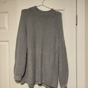 Guess Light Gray Mock Neck Sweater